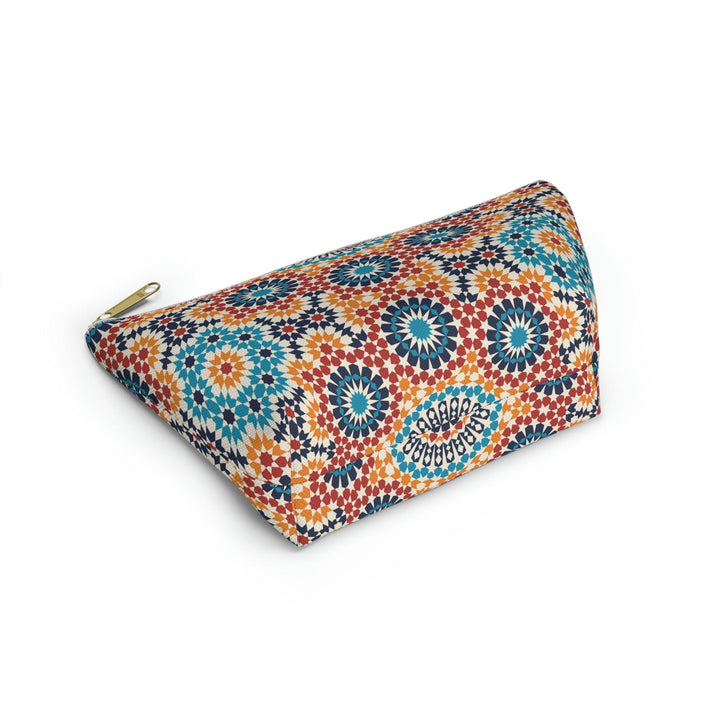 Colorful Pouch w T-bottom Moroccan Design - Souvenirs | Tours | Hotels | Restaurants