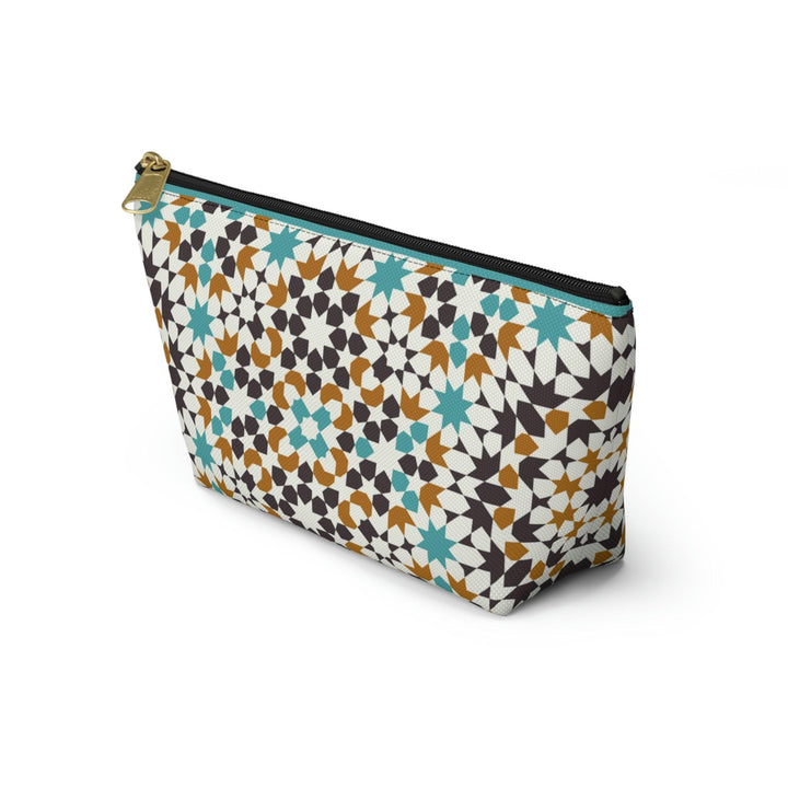 Colorful Accessory Pouch w T-bottom Moroccan Design - Souvenirs | Tours | Hotels | Restaurants