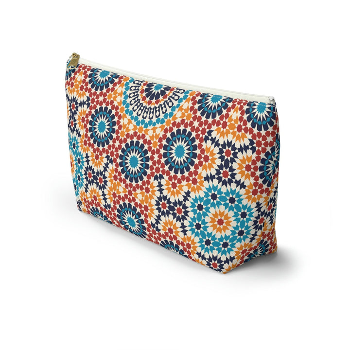 Colorful Pouch w T-bottom Moroccan Design - Souvenirs | Tours | Hotels | Restaurants