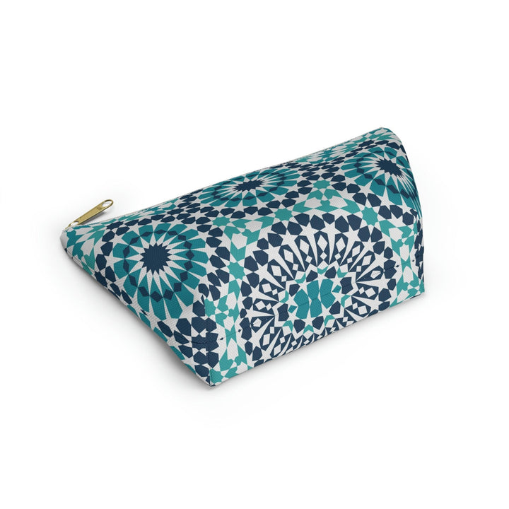 Colorful Accessory Pouch w T-bottom Moroccan Design - Souvenirs | Tours | Hotels | Restaurants