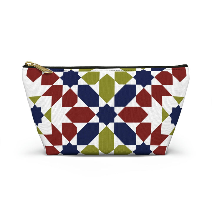 Colorful Accessory Pouch w T-bottom Moroccan Design - Souvenirs | Tours | Hotels | Restaurants