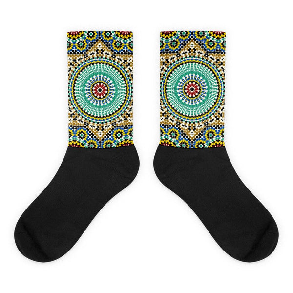 Colorful Socks Moroccan Tile Design - Souvenirs | Tours | Hotels | Restaurants