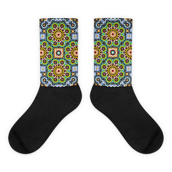 Colorful Socks Moroccan Tile Design - Souvenirs | Tours | Hotels | Restaurants