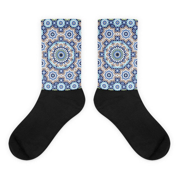 Colorful Socks Moroccan Tile Design - Souvenirs | Tours | Hotels | Restaurants