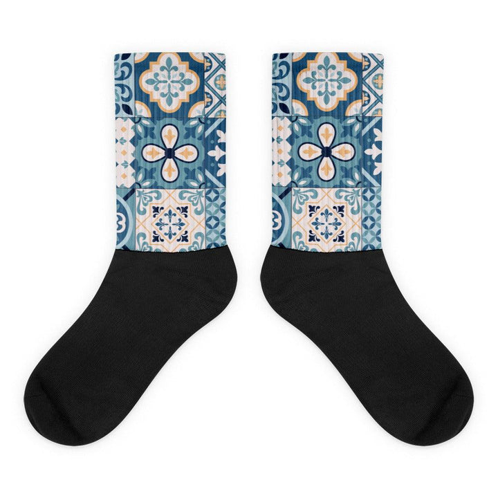 Colorful Socks Moroccan Tile Design - Souvenirs | Tours | Hotels | Restaurants