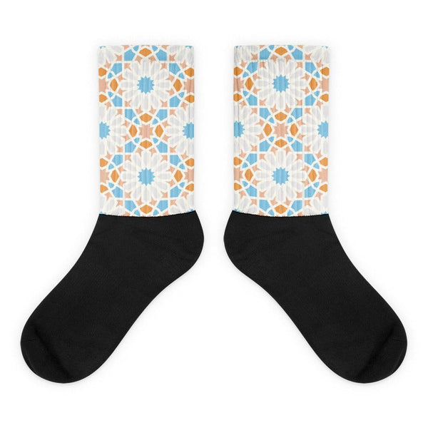 Colorful Socks Moroccan Tile Design - Souvenirs | Tours | Hotels | Restaurants