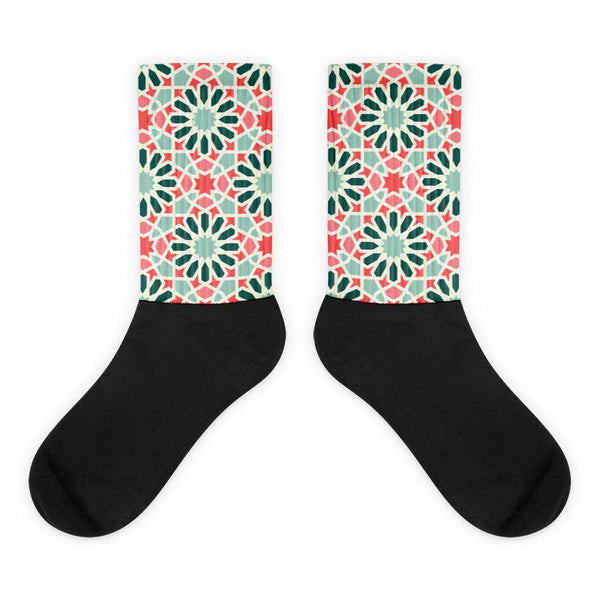 Colorful Socks Moroccan Tile Design - Souvenirs | Tours | Hotels | Restaurants