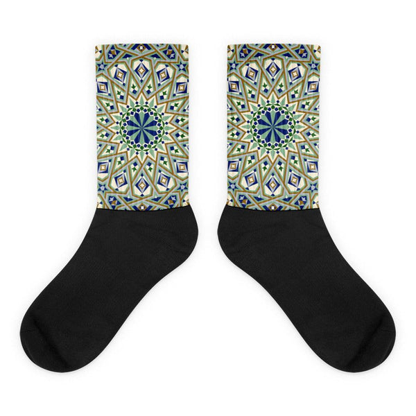 Colorful Socks Moroccan Tile Design - Souvenirs | Tours | Hotels | Restaurants