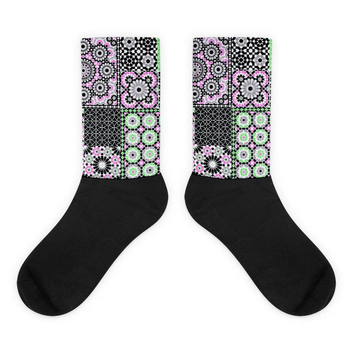 Colorful Socks Moroccan Tile Design - Souvenirs | Tours | Hotels | Restaurants