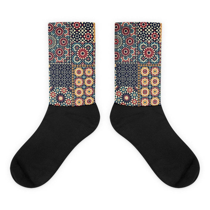 Colorful Socks Moroccan Tile Design - Souvenirs | Tours | Hotels | Restaurants