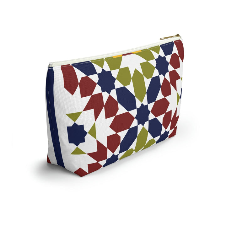 Colorful Accessory Pouch w T-bottom Moroccan Design - Souvenirs | Tours | Hotels | Restaurants