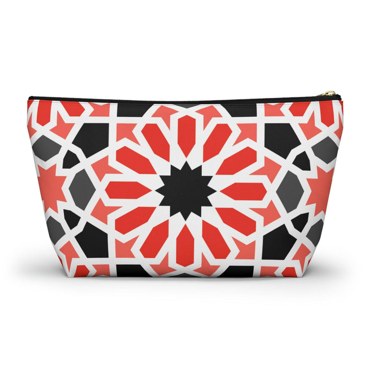 Colorful Accessory Pouch w T-bottom Moroccan Design - Souvenirs | Tours | Hotels | Restaurants