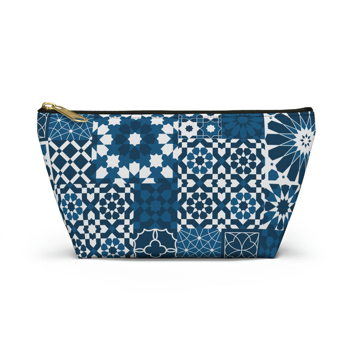 Colorful Accessory Pouch w T-bottom Moroccan Design - Souvenirs | Tours | Hotels | Restaurants