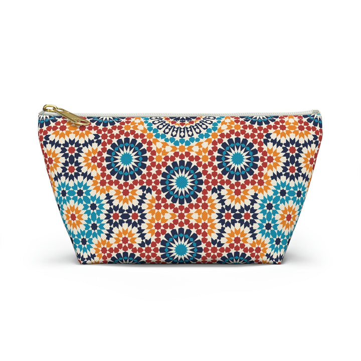 Colorful Pouch w T-bottom Moroccan Design - Souvenirs | Tours | Hotels | Restaurants