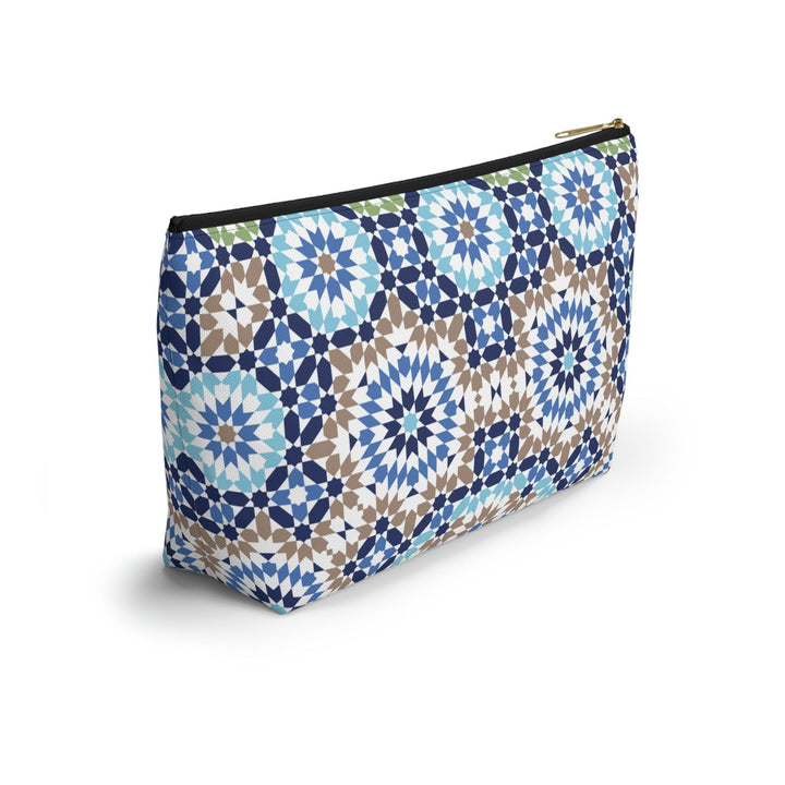 Colorful Accessory Pouch w T-bottom Moroccan Design - Souvenirs | Tours | Hotels | Restaurants