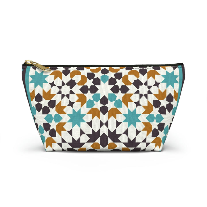 Colorful Accessory Pouch w T-bottom Moroccan Design - Souvenirs | Tours | Hotels | Restaurants