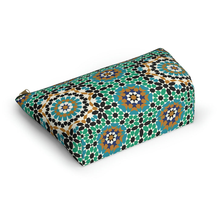 Colorful Accessory Pouch w T-bottom Moroccan Design - Souvenirs | Tours | Hotels | Restaurants