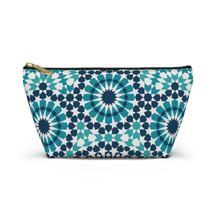 Colorful Accessory Pouch w T-bottom Moroccan Design - Souvenirs | Tours | Hotels | Restaurants