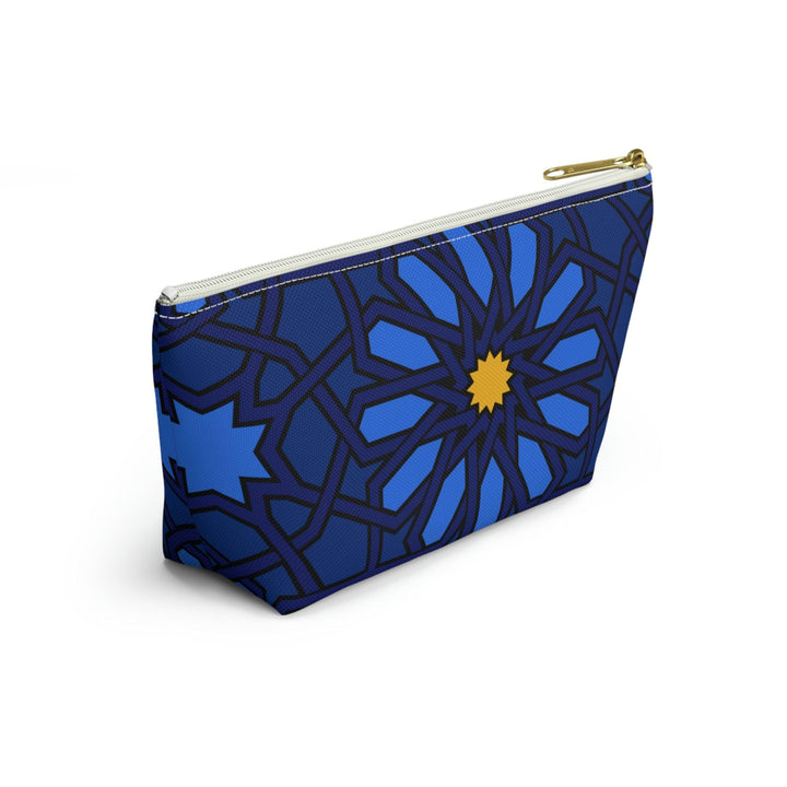 Colorful Accessory Pouch w T-bottom Moroccan Design - Souvenirs | Tours | Hotels | Restaurants