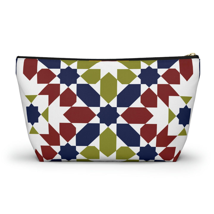 Colorful Accessory Pouch w T-bottom Moroccan Design - Souvenirs | Tours | Hotels | Restaurants