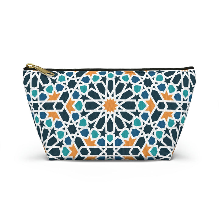 Colorful Accessory Pouch w T-bottom Moroccan Design - Souvenirs | Tours | Hotels | Restaurants