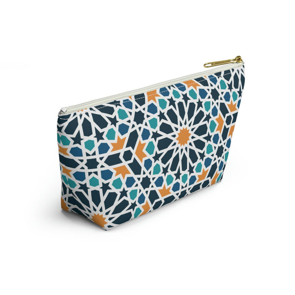 Colorful Accessory Pouch w T-bottom Moroccan Design - Souvenirs | Tours | Hotels | Restaurants