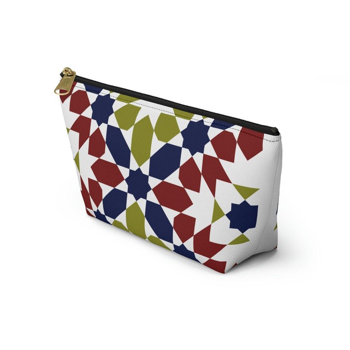 Colorful Accessory Pouch w T-bottom Moroccan Design - Souvenirs | Tours | Hotels | Restaurants