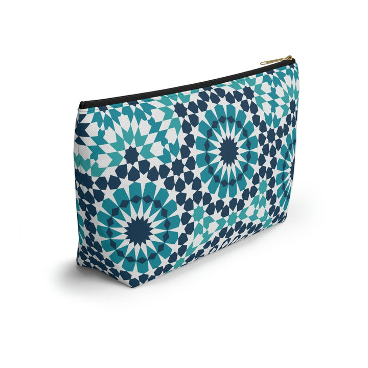 Colorful Accessory Pouch w T-bottom Moroccan Design - Souvenirs | Tours | Hotels | Restaurants