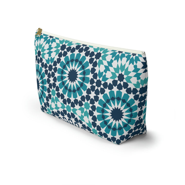 Colorful Accessory Pouch w T-bottom Moroccan Design - Souvenirs | Tours | Hotels | Restaurants