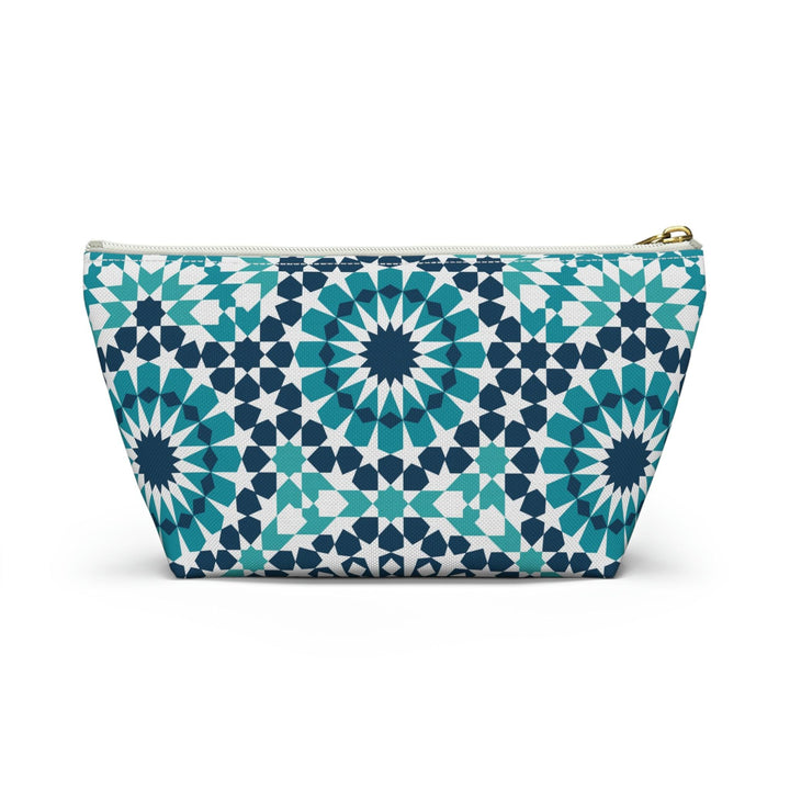 Colorful Accessory Pouch w T-bottom Moroccan Design - Souvenirs | Tours | Hotels | Restaurants