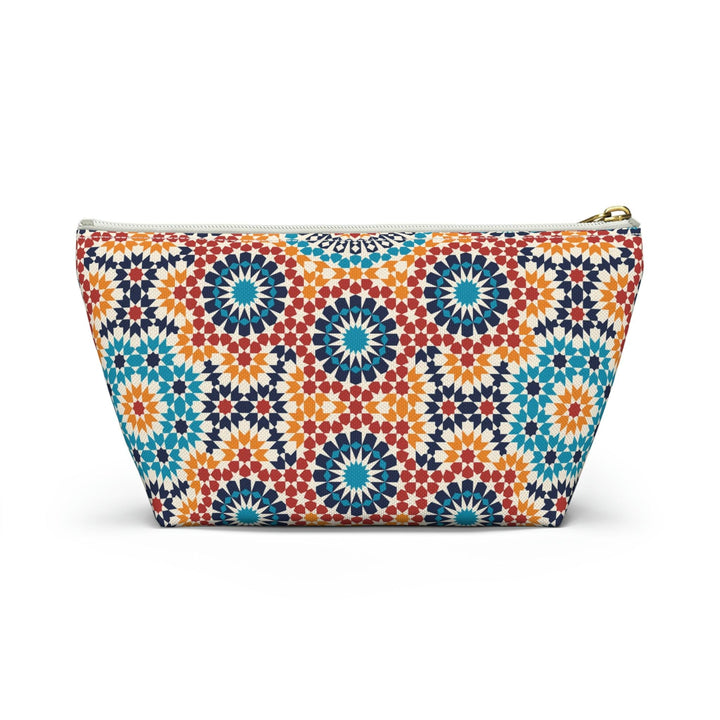 Colorful Pouch w T-bottom Moroccan Design - Souvenirs | Tours | Hotels | Restaurants