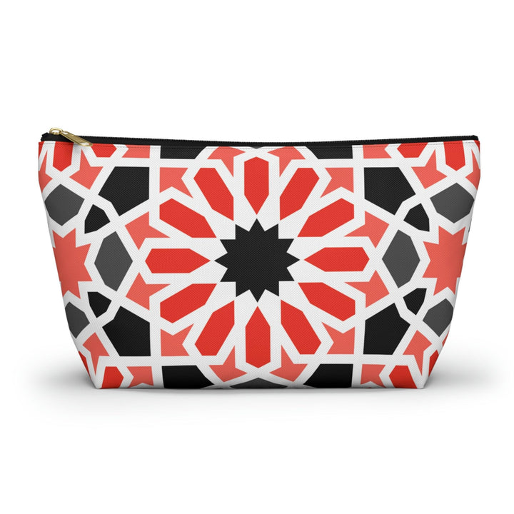 Colorful Accessory Pouch w T-bottom Moroccan Design - Souvenirs | Tours | Hotels | Restaurants