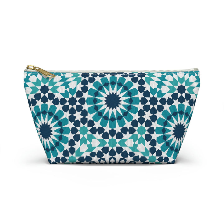 Colorful Accessory Pouch w T-bottom Moroccan Design - Souvenirs | Tours | Hotels | Restaurants