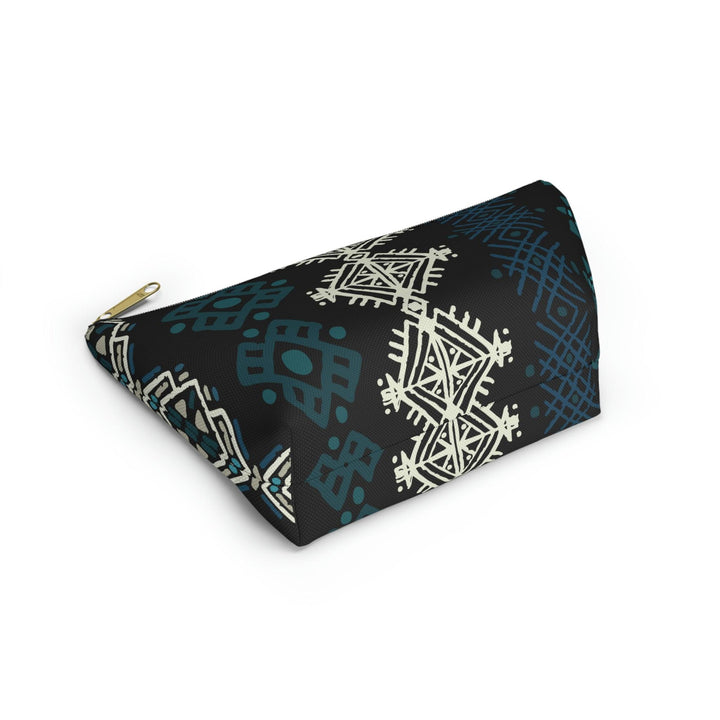 Colorful Accessory Pouch w T-bottom Moroccan Design - Souvenirs | Tours | Hotels | Restaurants