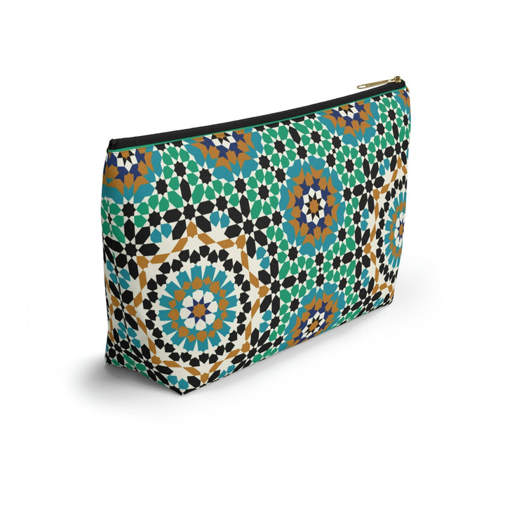 Colorful Accessory Pouch w T-bottom Moroccan Design - Souvenirs | Tours | Hotels | Restaurants