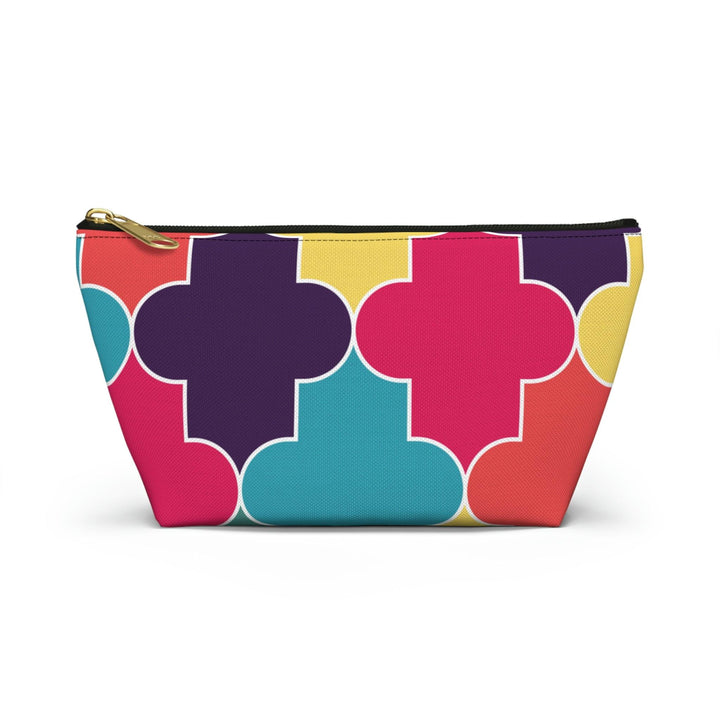 Colorful Accessory Pouch w T-bottom Moroccan Design - Souvenirs | Tours | Hotels | Restaurants