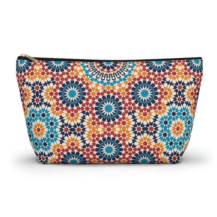 Colorful Pouch w T-bottom Moroccan Design - Souvenirs | Tours | Hotels | Restaurants