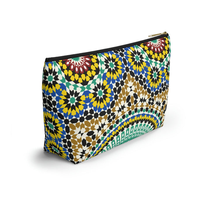 Colorful Accessory Pouch w T-bottom Moroccan Design - Souvenirs | Tours | Hotels | Restaurants