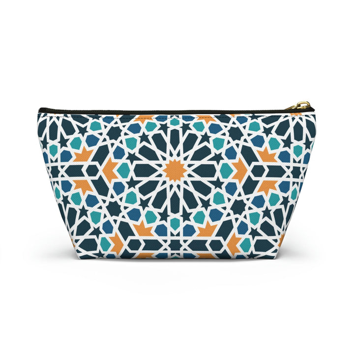 Colorful Accessory Pouch w T-bottom Moroccan Design - Souvenirs | Tours | Hotels | Restaurants