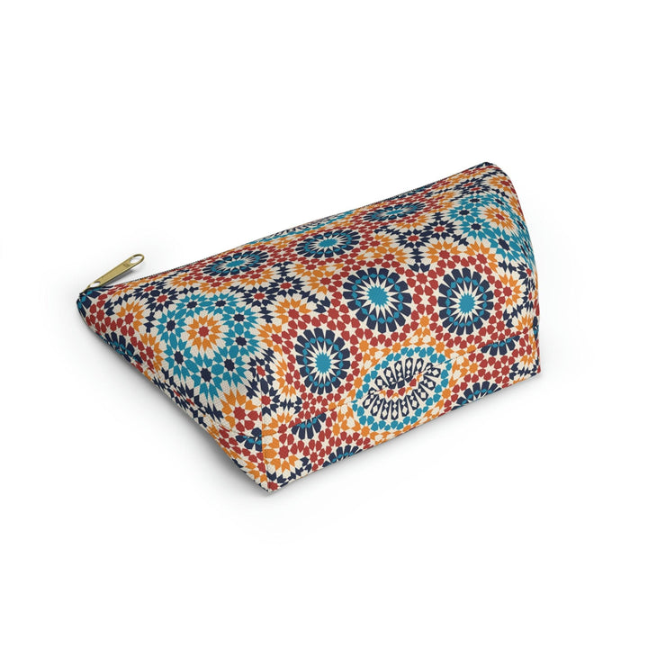 Colorful Pouch w T-bottom Moroccan Design - Souvenirs | Tours | Hotels | Restaurants