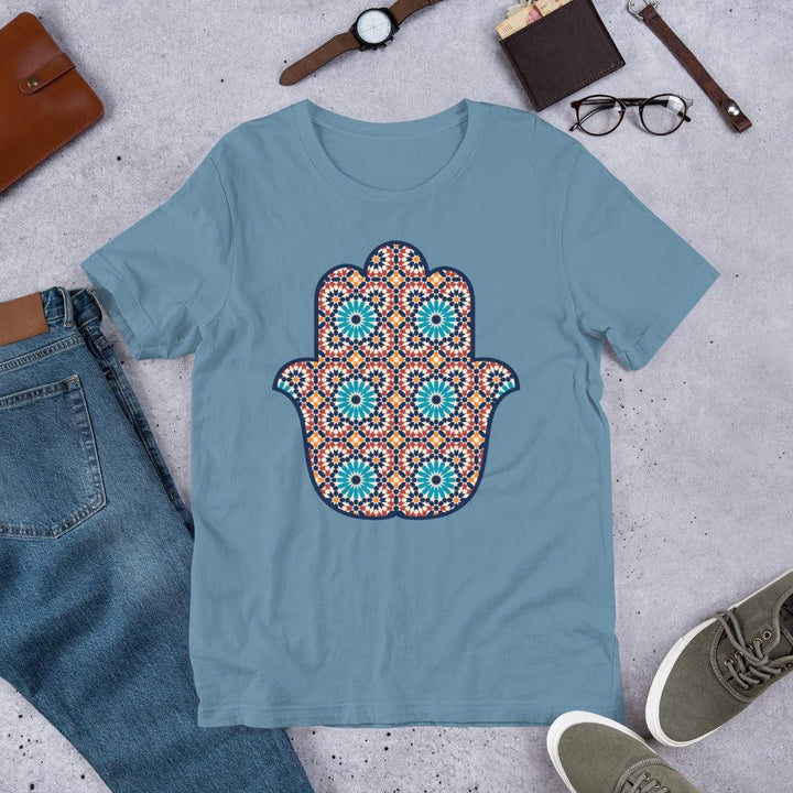 Unisex t-shirt Moroccan design - Souvenirs | Tours | Hotels | Restaurants